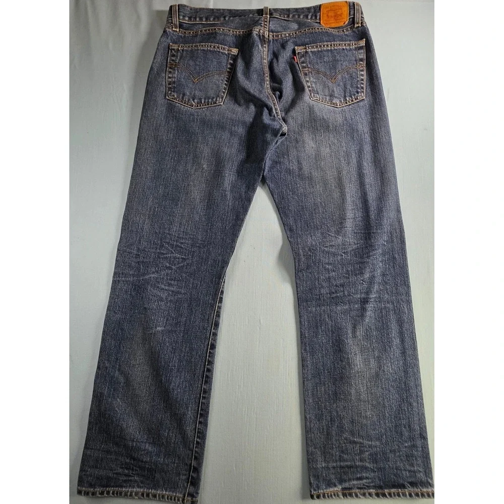 Vintage Levis Hesher Jeans 36x32 Made in USA Low Rise Straight Leg 00558-8548
